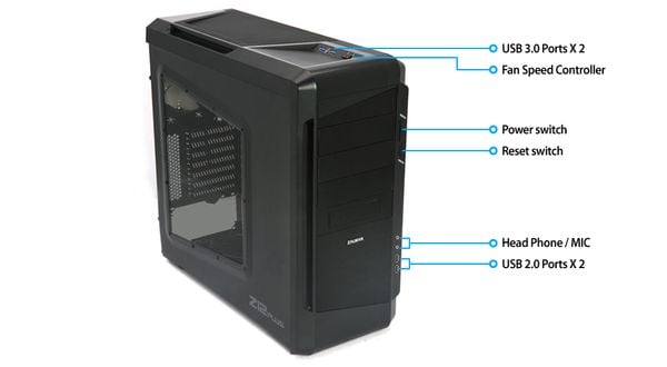 Zalman Z12 Plus. Máximas prestaciones y al mejor precio