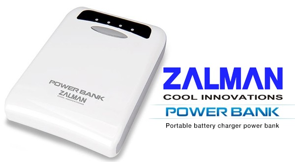 Batería portátil Zalman 8400 y 11200 mAh Batería portátil Zalman 8400 y 11200 mAh